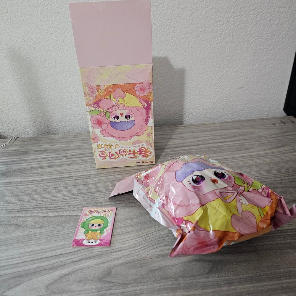 Joymiya Promise of Spring OPEN BOX SEALED BOX Cactus Vinyl Plush Pendent